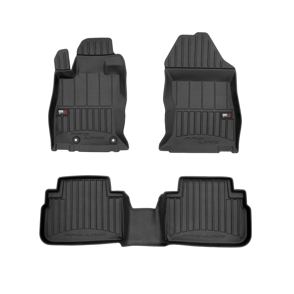 Subaru Forester Floor Mat - Omac - Premium TPE - Black - 2019-2024